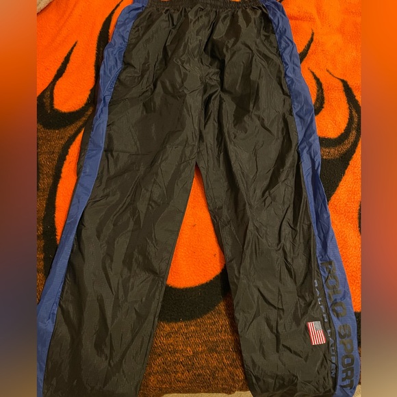 Vintage Polo Sport Windbreaker Pants Size Large - Picture 1 of 6